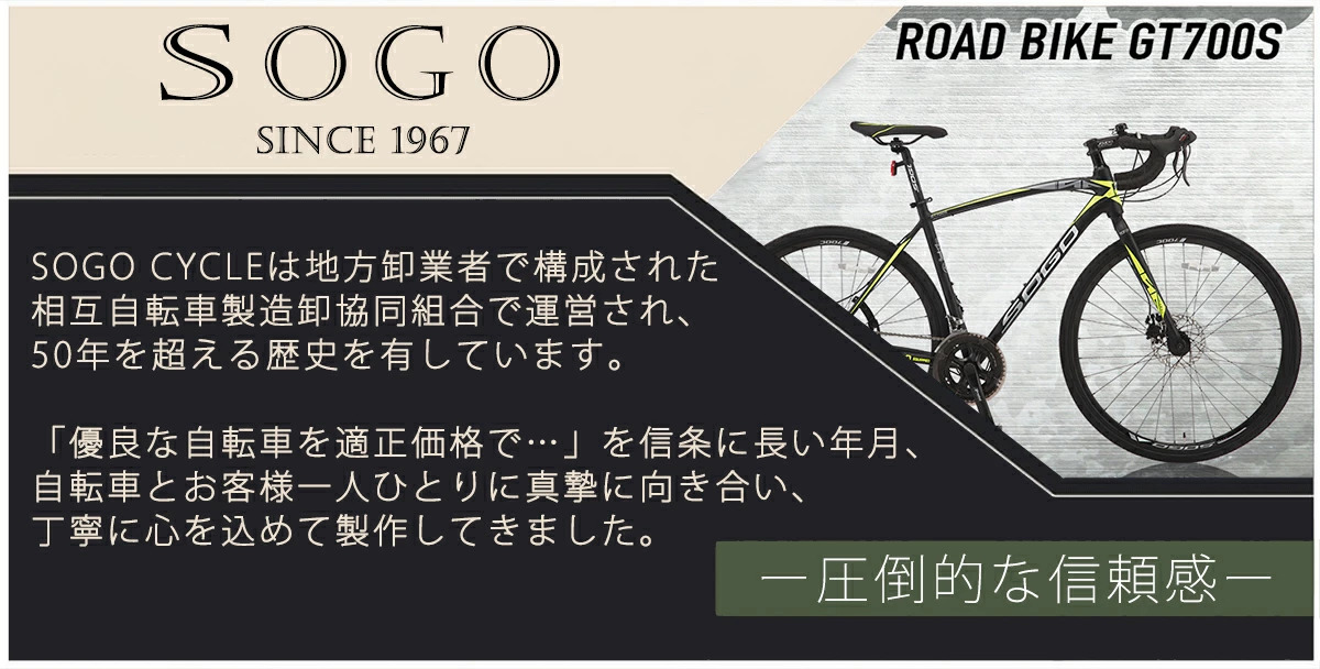 ロードバイク GT700S 